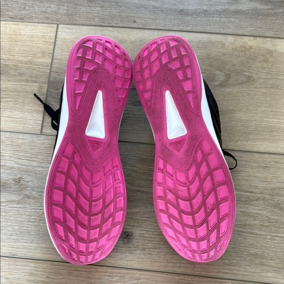 Adidas Black and Pink Sleek Sneakers - Picture 4 of 7
